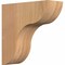 Ekena Millwork Carmel Smooth Corbel, Western Red Cedar, 3 1/2"W x 10"D x 10"H COR04X10X10CAR00SWR - alternate 1